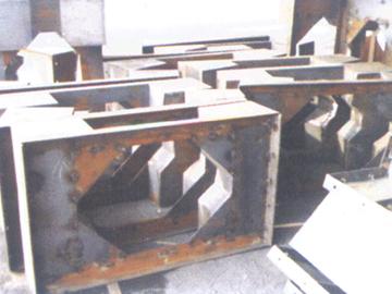 20米空心板正斜交堵头